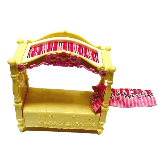 Fisher Price Loving Family Doll Furniture Lot 2 Parents Bed and Child Bed - Picture 9 of 16